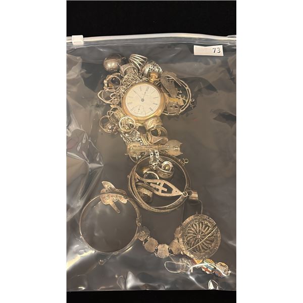 MISC JEWELRY (346.6G SILVER CONTENT)