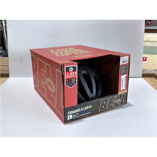 CASQUE DE VÉLO BELL FORMULA LED MIPS, TAILLE L, NOIR