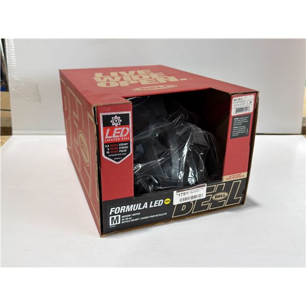 CASQUE DE VÉLO BELL FORMULA LED MIPS, TAILLE M, NOIR