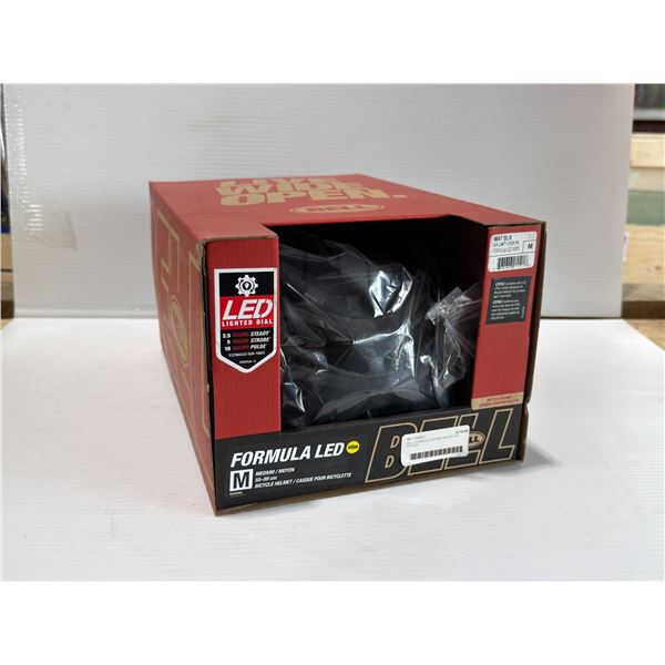 CASQUE DE VÉLO BELL FORMULA LED MIPS, TAILLE M, NOIR