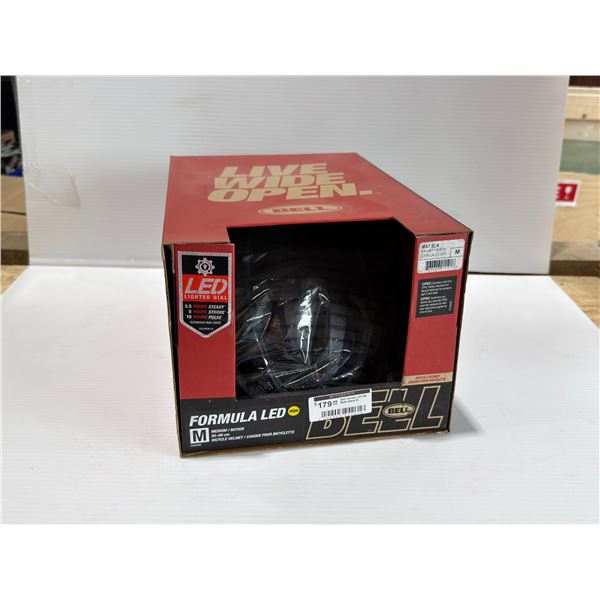 CASQUE DE VÉLO BELL FORMULA LED MIPS, TAILLE M, NOIR