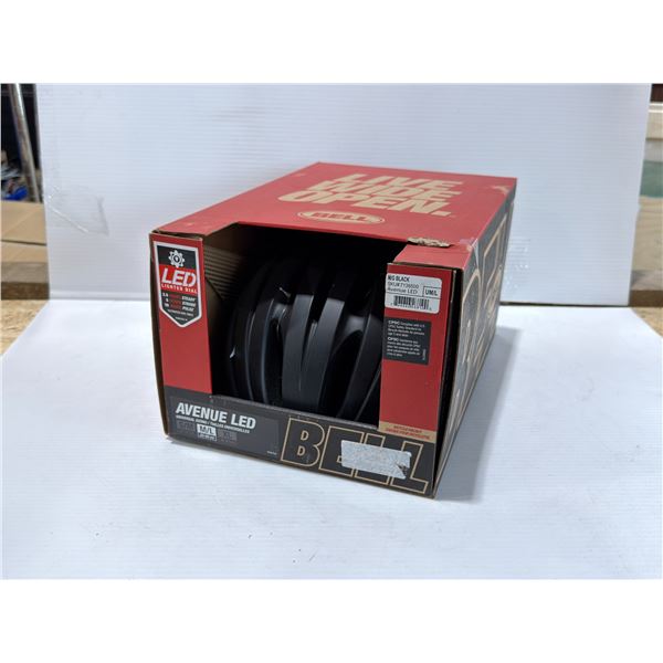 CASQUE DE VÉLO BELL AVENUE LED, TAILLE M/L, NOIR