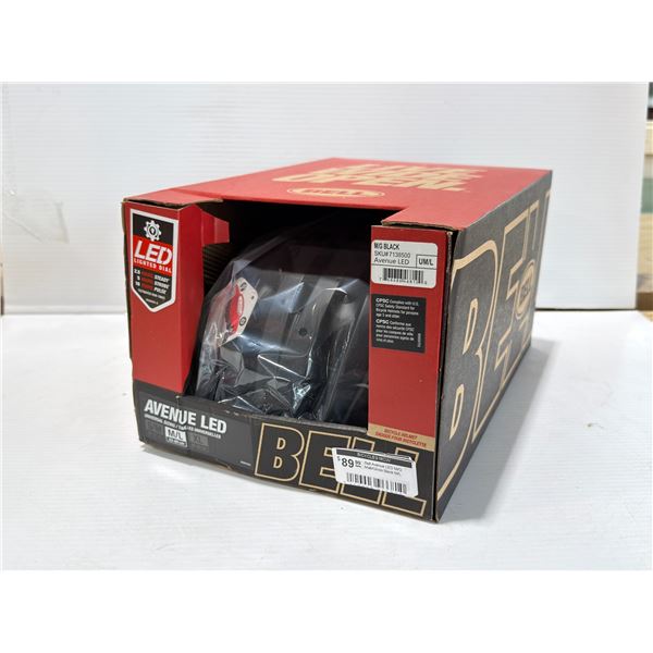 CASQUE DE VÉLO BELL AVENUE LED, TAILLE M/L, NOIR