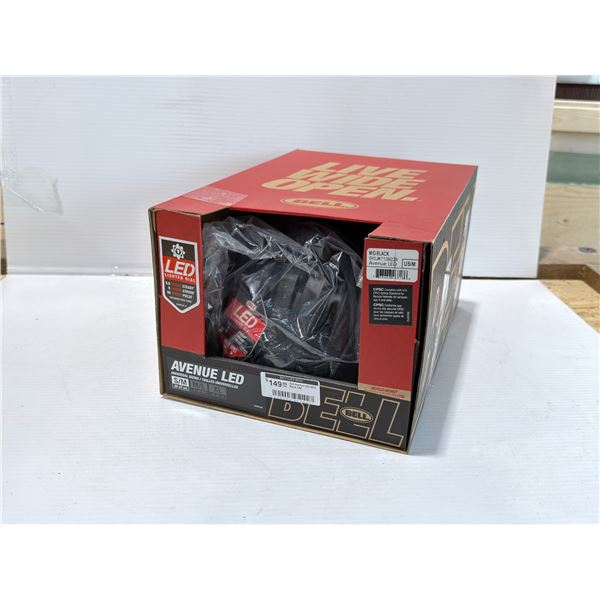 CASQUE DE VÉLO BELL AVENUE LED, TAILLE S/M, NOIR