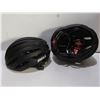 Image 1 : LOT DE 2 CASQUES DE VÉLO BELL AVENUE LED, TAILLE M/L, NOIR, SANS BOÎTE