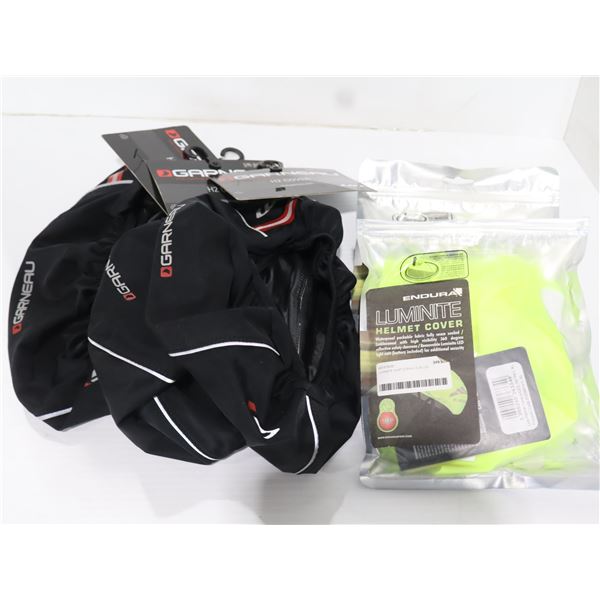 LOT DE 5 COUVRE-CASQUES ASSORTIS