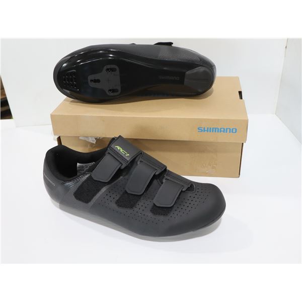 CHAUSSURES DE VÉLO DE ROUTE SHIMANO SH-RC100, TAILLE 45 EU, NOIR