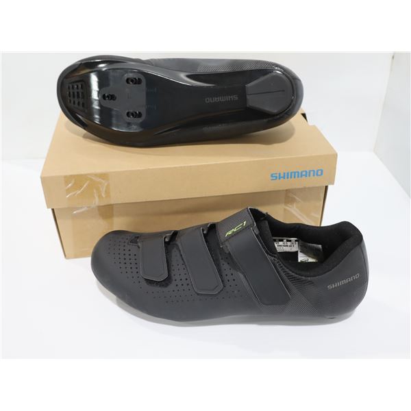 CHAUSSURES DE VÉLO DE ROUTE SHIMANO SH-RC100, TAILLE 45 EU, NOIR