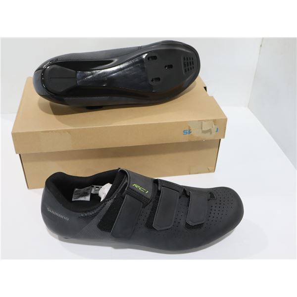 CHAUSSURES DE VÉLO DE ROUTE SHIMANO SH-RC100, TAILLE 48 EU, NOIR