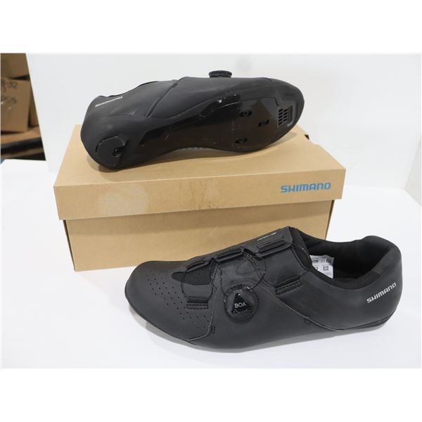 CHAUSSURES DE VÉLO DE ROUTE SHIMANO SH-RC300, TAILLE 45 EU, NOIR