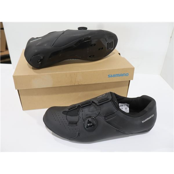 CHAUSSURES DE VÉLO DE ROUTE SHIMANO SH-RC300, TAILLE 45 EU, NOIR