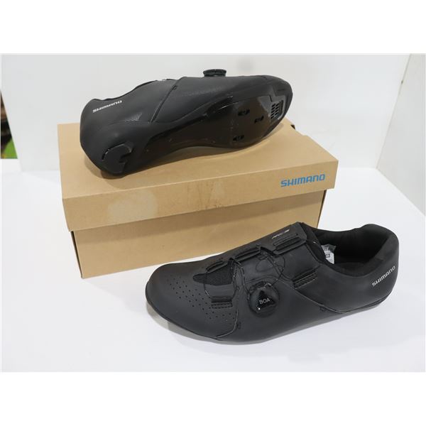 CHAUSSURES DE VÉLO DE ROUTE SHIMANO SH-RC300, TAILLE 47 EU, NOIR