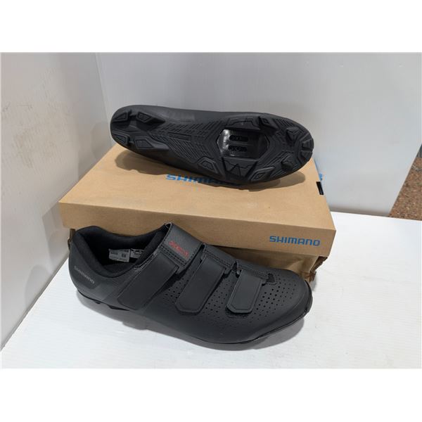 CHAUSSURES DE VÉLO DE MONTAGNE SHIMANO SH-XC100, TAILLE 46 EU, NOIR