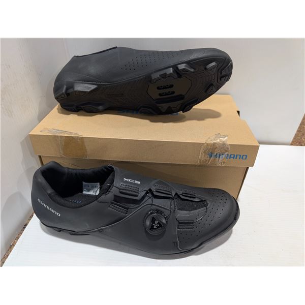 CHAUSSURES DE VÉLO DE MONTAGNE SHIMANO SH-XC300, TAILLE 47 EU, NOIR