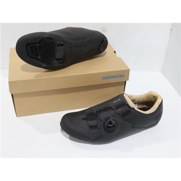 CHAUSSURES DE VÉLO DE ROUTE FEMME SHIMANO SH-RC300W, TAILLE 42 EU, NOIR