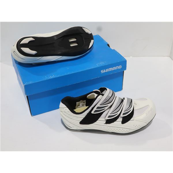 CHAUSSURES DE VÉLO FEMME SHIMANO SH-WR35, TAILLE 37 EU, BLANC