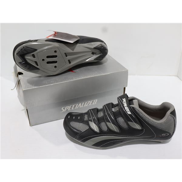 CHAUSSURES DE VÉLO DE ROUTE FEMME SPECIALIZED SPIRITA, TAILLE 38 EU, NOIR/GRIS