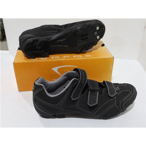 CHAUSSURES DE VÉLO SERFAS CADMIUM, TAILLE 49 EU, NOIR