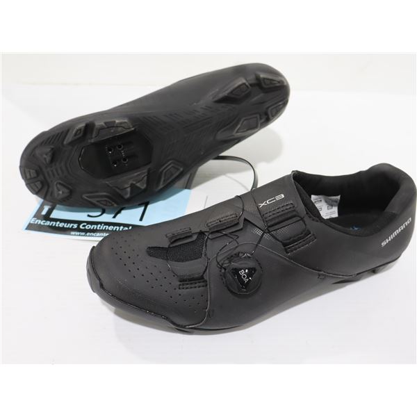 CHAUSSURES DE VÉLO DE MONTAGNE SHIMANO SH-XC300, TAILLE 44 EU, NOIR, SANS BOÎTE