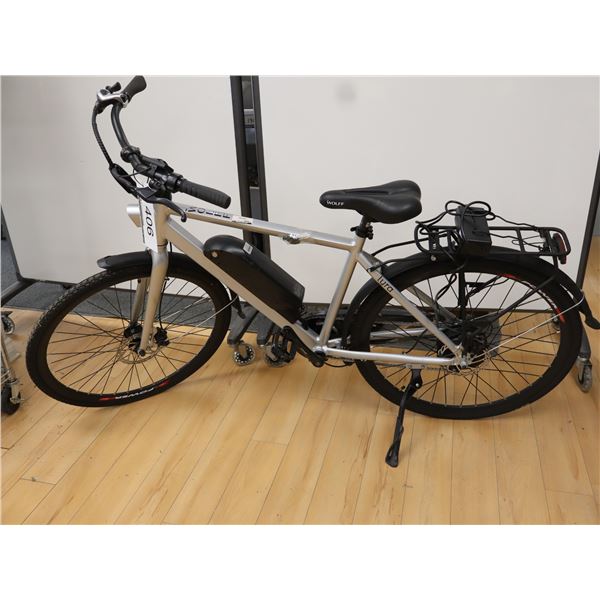 VÉLO ÉLECTRIQUE WOLFF LYRA, ARGENT