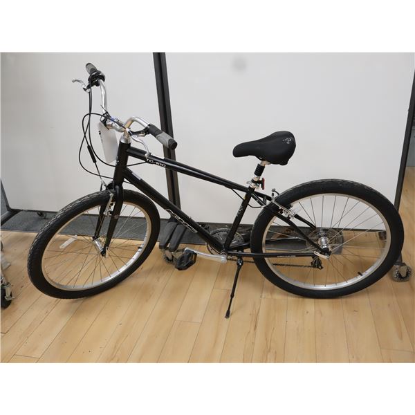 VÉLO HYBRIDE KHS TC-100, CADRE MOYEN, NOIR