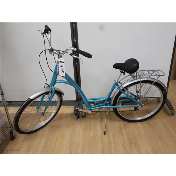 VÉLO FEMME SMOOTHIE, CORAIL