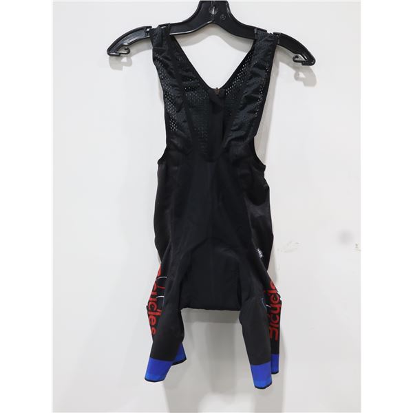 CUISSARD À BRETELLES FEMME BIO RACER PROFESSIONAL ELITE, LOGO MCW (3-XL, 3-L, 2-S)