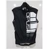 Image 1 : VESTE SANS MANCHES COUPE-VENT OPUS, NOIR/BLANC/GRIS (TAILLE M)