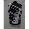 Image 2 : VESTE SANS MANCHES COUPE-VENT OPUS, NOIR/BLANC/GRIS (TAILLE M)