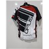 Image 2 : MAILLOT À MANCHES COURTES OPUS, NOIR/BLANC/ROUGE (TAILLE L)