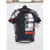 Image 1 : MAILLOT À MANCHES COURTES OPUS, NOIR/BLANC/ROUGE (TAILLE M)