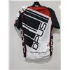Image 2 : MAILLOT À MANCHES COURTES OPUS, NOIR/BLANC/ROUGE (TAILLE M)