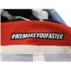 Image 4 : MAILLOT BIO RACER BLANC/NOIR/ROUGE, LOGO MCW (2-XXL, 2-XL, 3-L, 2-M)