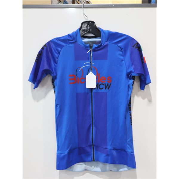 MAILLOT BIO RACER EPIC BLEU, LOGO MCW (3-XXL, 3-XL, 6-L, 3-M, 2-S)