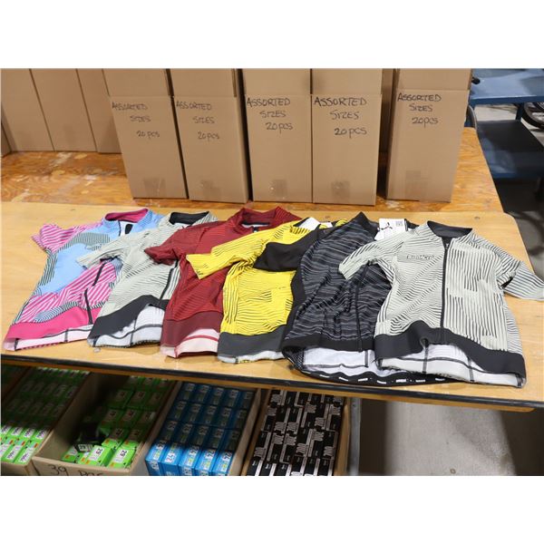 LOT DE 8 MAILLOTS BIO RACER EPIC ASSORTIS