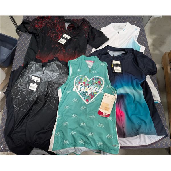 LOT DE 5 MAILLOTS SUGOI ASSORTIS