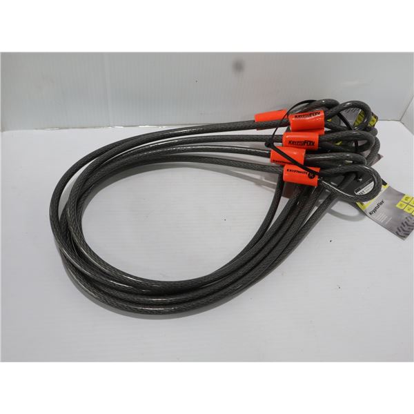 CÂBLE KRYPTONITE KRYPTOFLEX 710 À DOUBLE BOUCLE, 7 PI X 10 MM