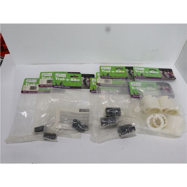 LOT DE 8 ENSEMBLES DE PIÈCES ADAMS TRAIL-A-BIKE ASSORTIES