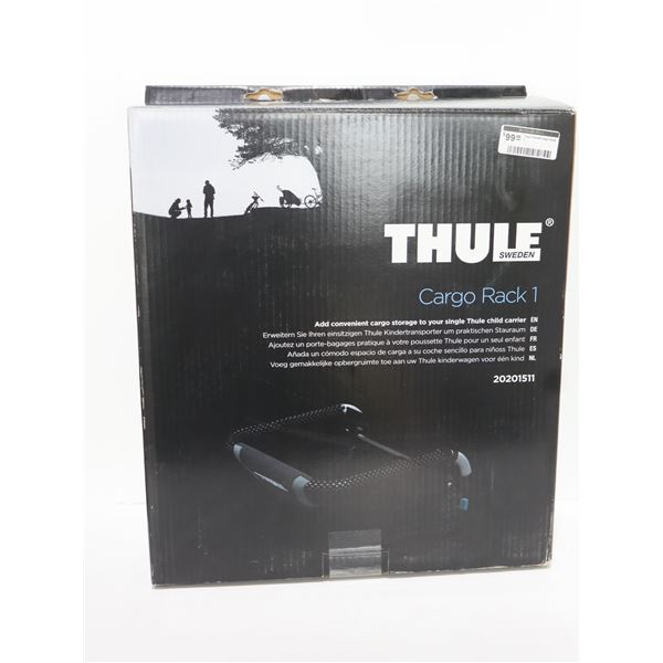 PORTE-BAGAGES THULE CARGO RACK 1 #20201511 POUR REMORQUE POUR ENFANT THULE