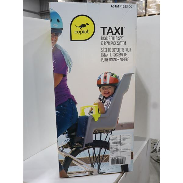SIÈGE D’ENFANT COPILOT TAXI AVEC SYSTÈME DE PORTE-BAGAGES