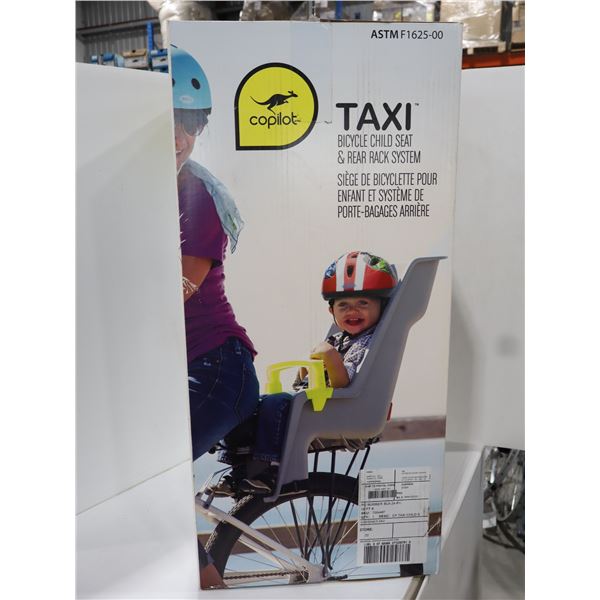 SIÈGE D’ENFANT COPILOT TAXI AVEC SYSTÈME DE PORTE-BAGAGES