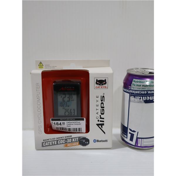 ORDINATEUR GPS DE VÉLO CAT EYE AIRGPS + CDC-30 #CC-GPS100+CDC-30