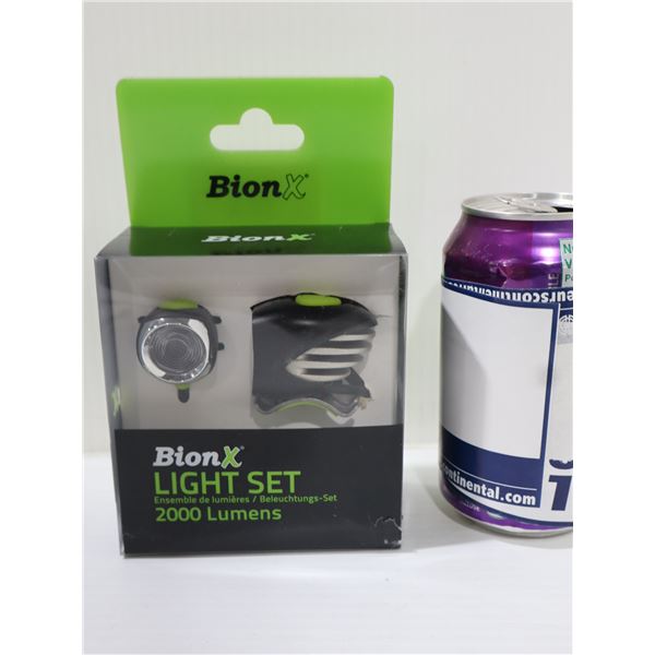 ENSEMBLE D’ÉCLAIRAGE BIONX 2000 LUMENS