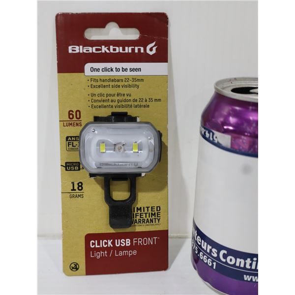 PHARE DE VÉLO BLACKBURN CLICK USB 60 LUMENS