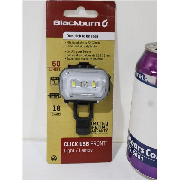 PHARE DE VÉLO BLACKBURN CLICK USB 60 LUMENS