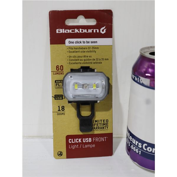 PHARE DE VÉLO BLACKBURN CLICK USB 60 LUMENS