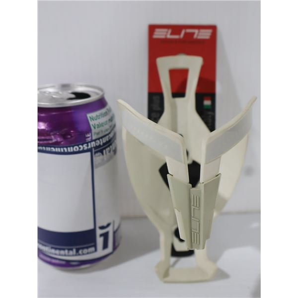 PORTE-BIDON ELITE CUSTOM RACE, BLANC