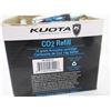 Image 2 : BOÎTE DE 25 CARTOUCHES CO2 KUOTA 16 G