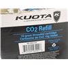 Image 2 : BOÎTE DE 25 CARTOUCHES CO2 KUOTA 16 G