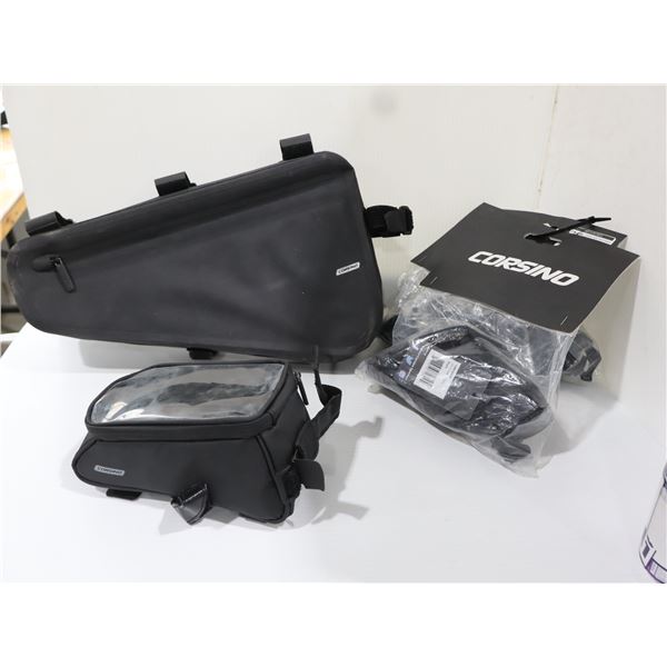 LOT DE 5 SACS DE VÉLO CORSINO ASSORTIS